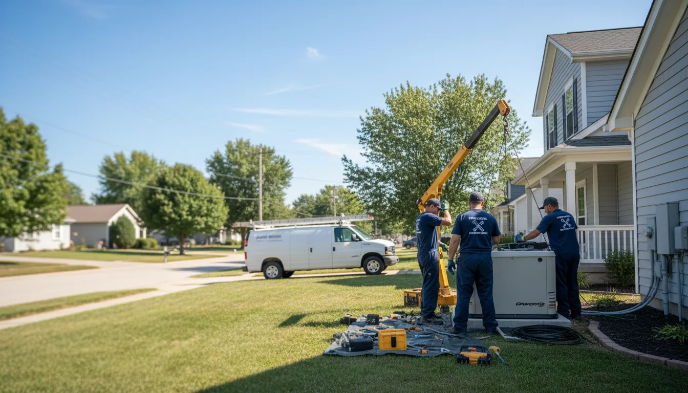 Generator Installation in Maunie, IL near me